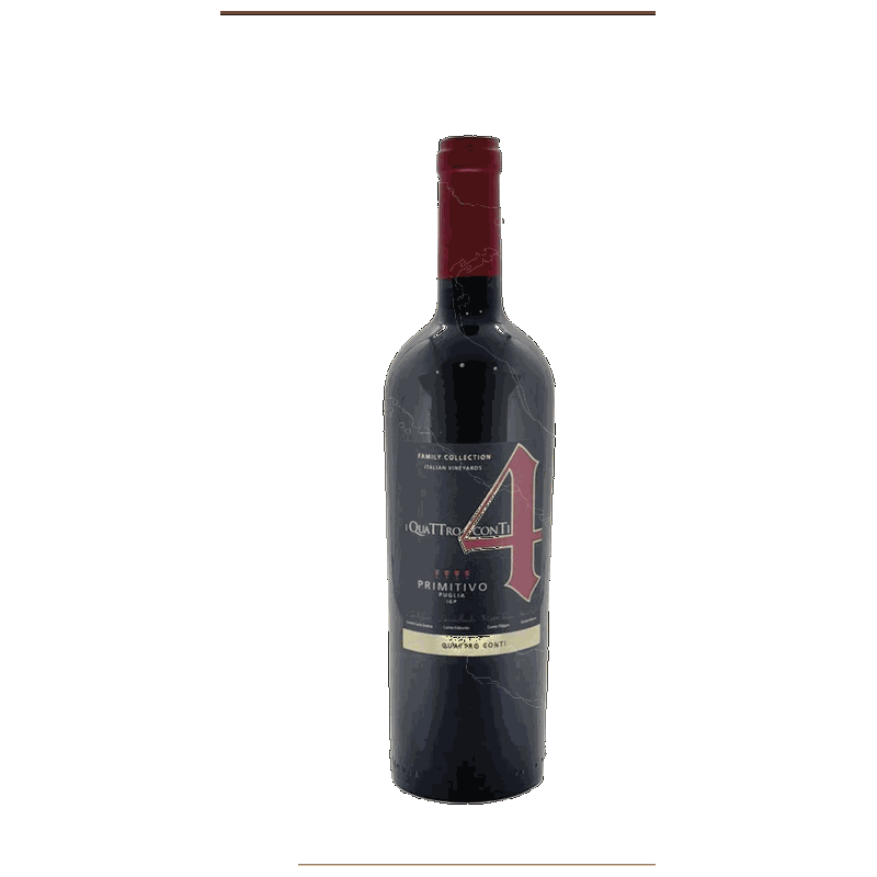 PRIMITIVO PUGLIA IGT 4 CONTI